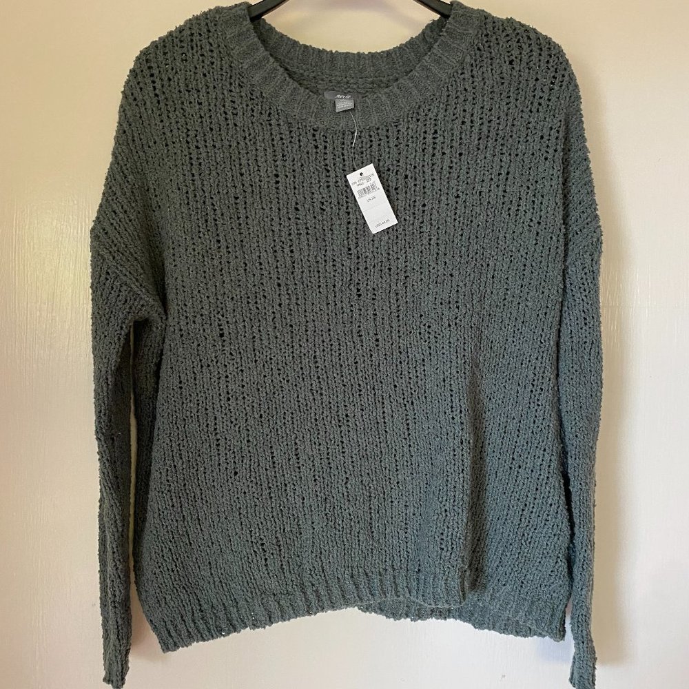 NWT aerie sage green sweater